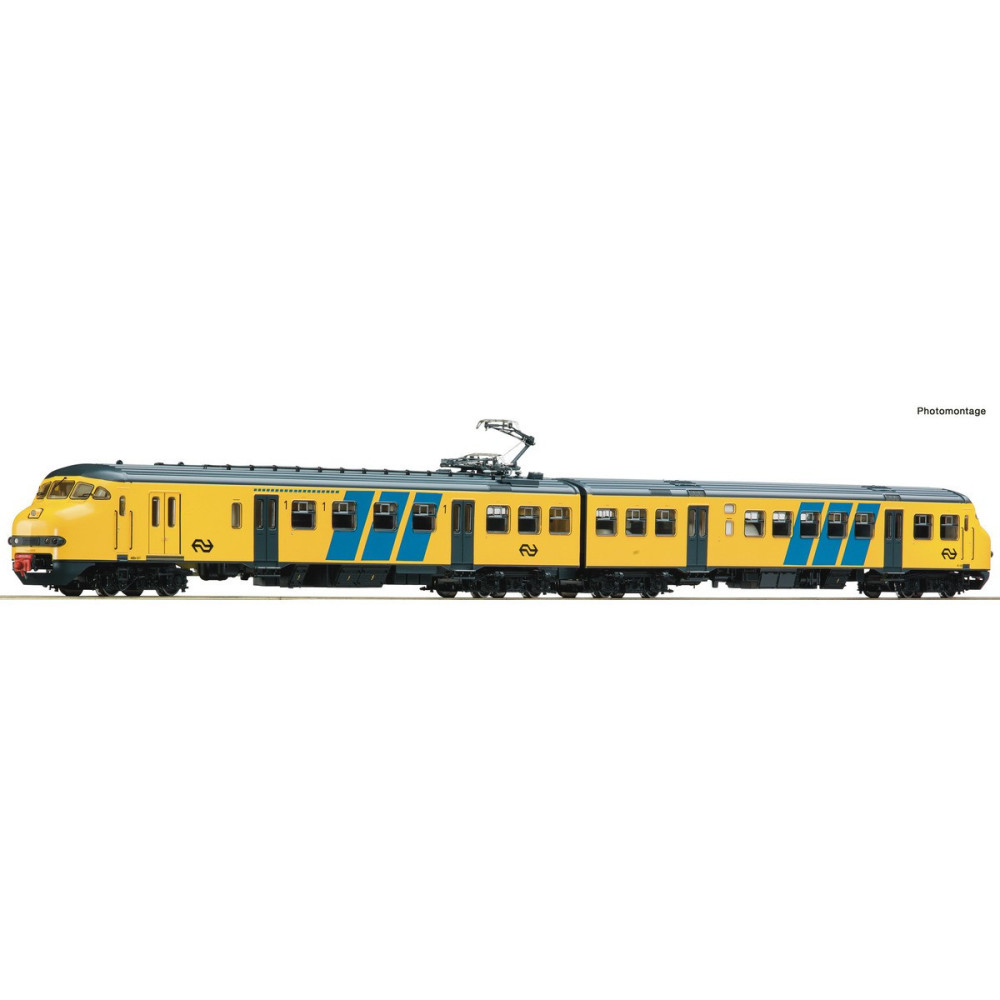 TRAIN DE BANLIEUE EMU PLAN V DES NS PAR ROCO 63138