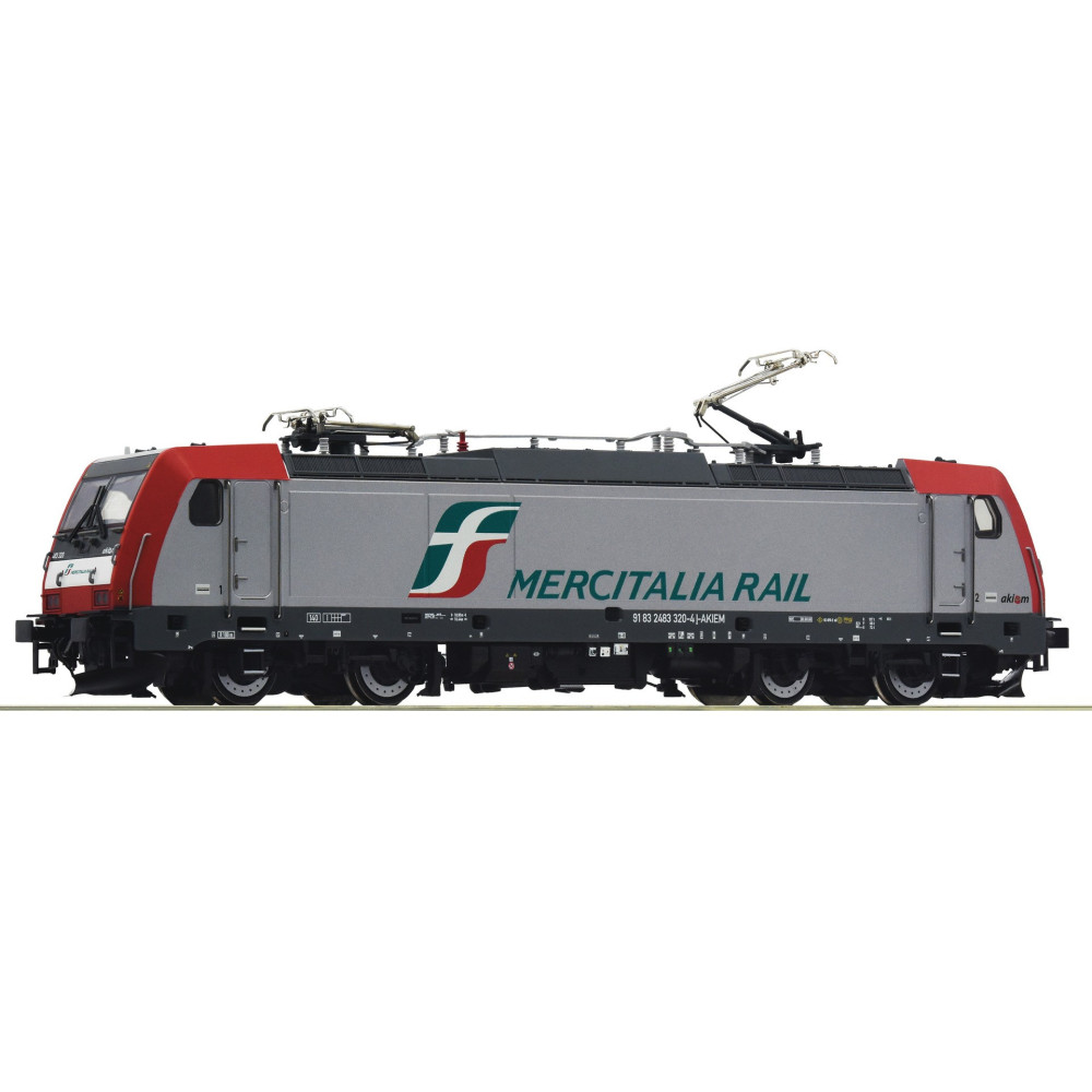LOCOMOTIVE ELECTRIQUE E 483 320 FS MERCITALIA DC SONORE PAR ROCO 73341