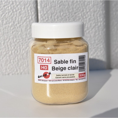 BALLAST DE SABLE FIN BEIGE CLAIR PAR DECAPOD 7014
