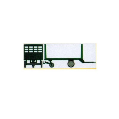SET DE 3 CHARIOTS POSTE SNCF 