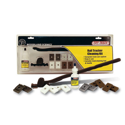 SET NETTOYAGE RAIL TRACKER , POUR DES VOIES PROPRES ! WOODLAND SCEN...