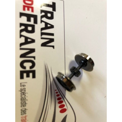 ESSIEU METAL + ENGRENAGE POUR LOCOMOTIVE ROCO 145019