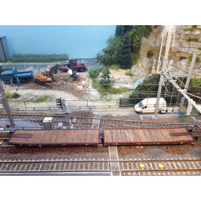 WAGON PLAT Laads, TWA 1060, TRANSWAGON, EpVI, HO, PAR NME 530605