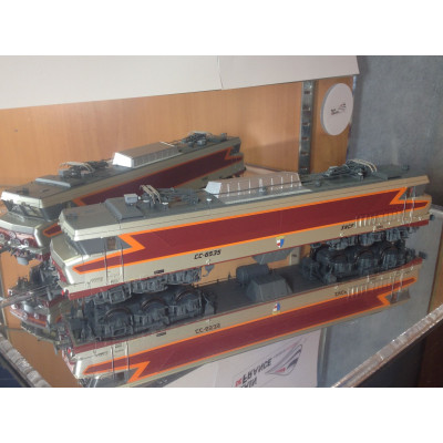 LOCOMOTIVE CC 6535 SNCF LOGO BEFFARA  DE LS MODELS 10331