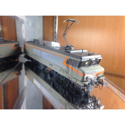 LOCOMOTIVE ELECTRIQUE CC6568 SNCF LIVREE GRIS BETON ORANGE DC SONORE DE LS MODELS 10333S