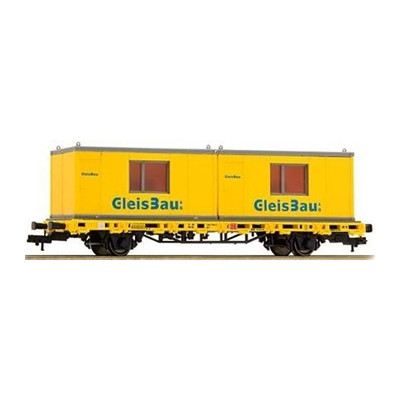 WAGON PORTE CONTENEUR GLEISBAU, PAR VIESSMANN/KIBRI 26268