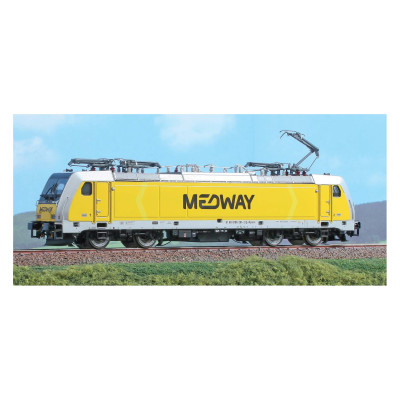 LOCOMOTIVE ELECTRIQUE BR 186 LIVREE MEDWAY, HO, EpVI, PAR ACME 60528