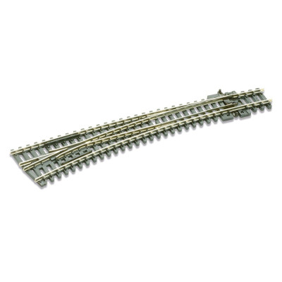 AIGUILLAGE COURBE A GAUCHE ELECTROFROG PECO SLE387F