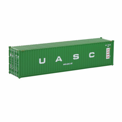 CONTAINER FRET COMPAGNIE U A S C COLORIS VERT 40 PIEDS HO