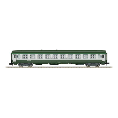 VOITURE DE GRANDES LIGNES B10, SNCF, ECHELLE N, EpV, PAR MINITRIX 18466