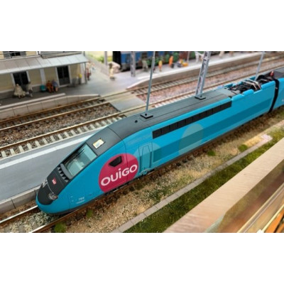 TGV DUPLEX OUIGO, RAME MOTORISEE DE 4 ELEMENTS, HO, EpVI, PAR JOUEF HJ2413