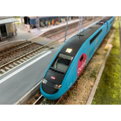 TGV DUPLEX OUIGO, RAME MOTORISEE DE 4 ELEMENTS, HO, EpVI, DIGITALE SONORE, PAR JOUEF HJ2413S