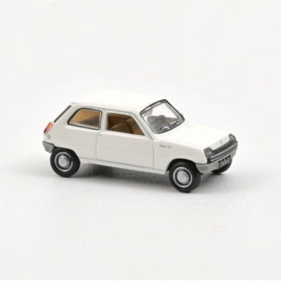 VOITURE RENAULT 5TL DE 1972, BLANC, HO, PAR NOREV 510527