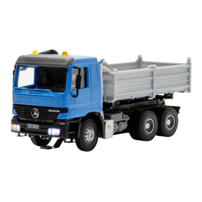 CAMION BENNE BASCULANTE MB ACTROS, HO, SERIE CARMOTION, PAR VIESSMANN 8010