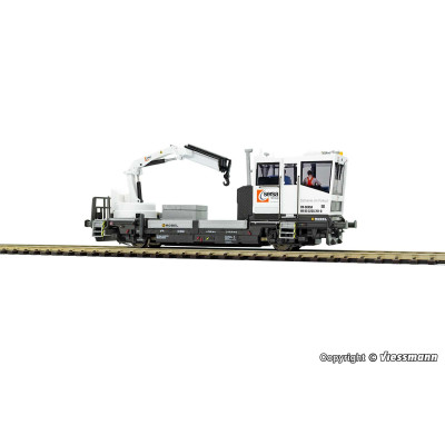DRAISINE DIESEL ROBEL 54.22, SERSA, AVEC GRUE FONCTIONNELLE DC SOUND DE VIESSMANN 2630