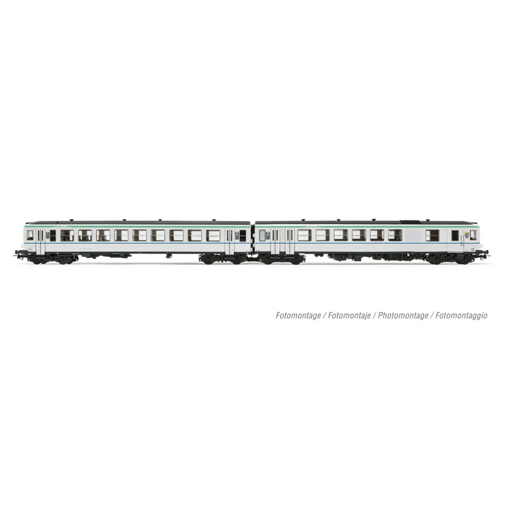AUTORAIL DIESEL EAD X4697 + XR8694, PAYS DE LA LOIRE, HO, EpV, PAR JOUEF HJ2613