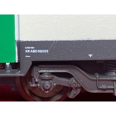 OCCASION AUTORAIL X AB 92201 AVEC REMORQUE XR ABD 96005 VERT NORMAN...
