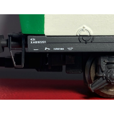 OCCASION AUTORAIL X AB 92201 AVEC REMORQUE XR ABD 96005 VERT NORMAN...