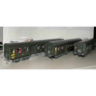 SET DE 3 VOITURES ROMILLY VERTE, HO, EpV, PAR EPM EPM41.33.01