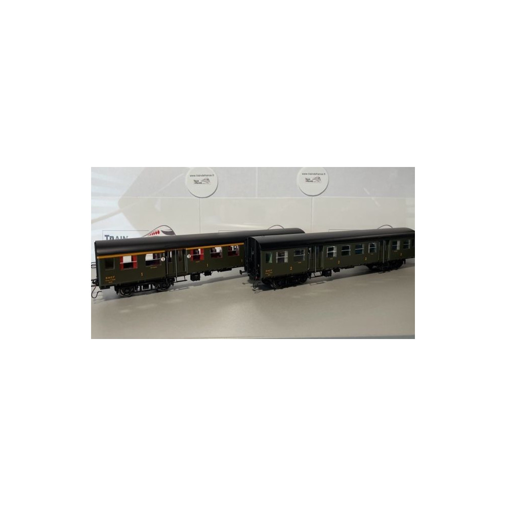 SET DE 2 VOITURES ROMILLY VERTE, HO, EpIII, PAR EPM EPM41.33.04
