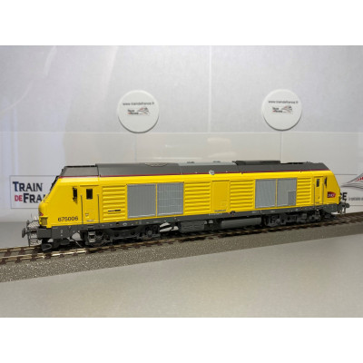 LOCOMOTIVE DIESEL, BB675006 SNCF Ep.VI, HO, ANALOGIQUE, PAR OSKAR OS7503