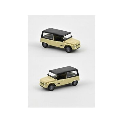 CITROEN MEHARI BEIGE DE 1978 ECHELLE 1/87 DE NOREV 150956