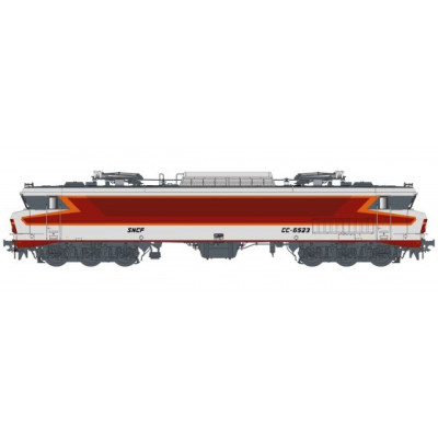 LOCOMOTIVE ELECTRIQUE CC6523, LIVREE ARZENS, SNCF, LOGO BEFFARA, 200KM/H, DIGITALE SONORE PAR LS MODELS 10322S