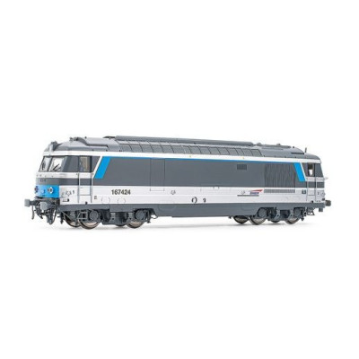 LOCOMOTIVE DIESEL BB 167424 SNCF MULTISERVICES  PAR JOUEF HJ2447