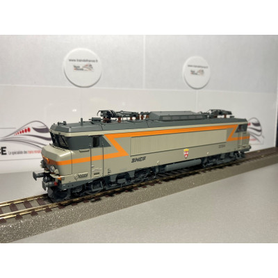 LOCOMOTIVE BB 22354  SNCF, LIVREE GRIS BETON ORANGE, HO, EpV, DC SONORE PAR LS MODELS 11061S