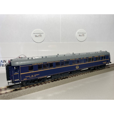 VOITURE WL S2 CIWL,HO, EpII/III, BLEU, LIVREE 1934, ECLAIRAGE INTERIEUR, PAR LS MODELS 49146