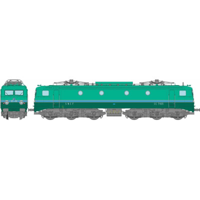 LOCOMOTIVE ELECTRIQUE CC 7103, HO,EpIV/V, DEPOT AVIGNON, DE REE ACCESS JM006