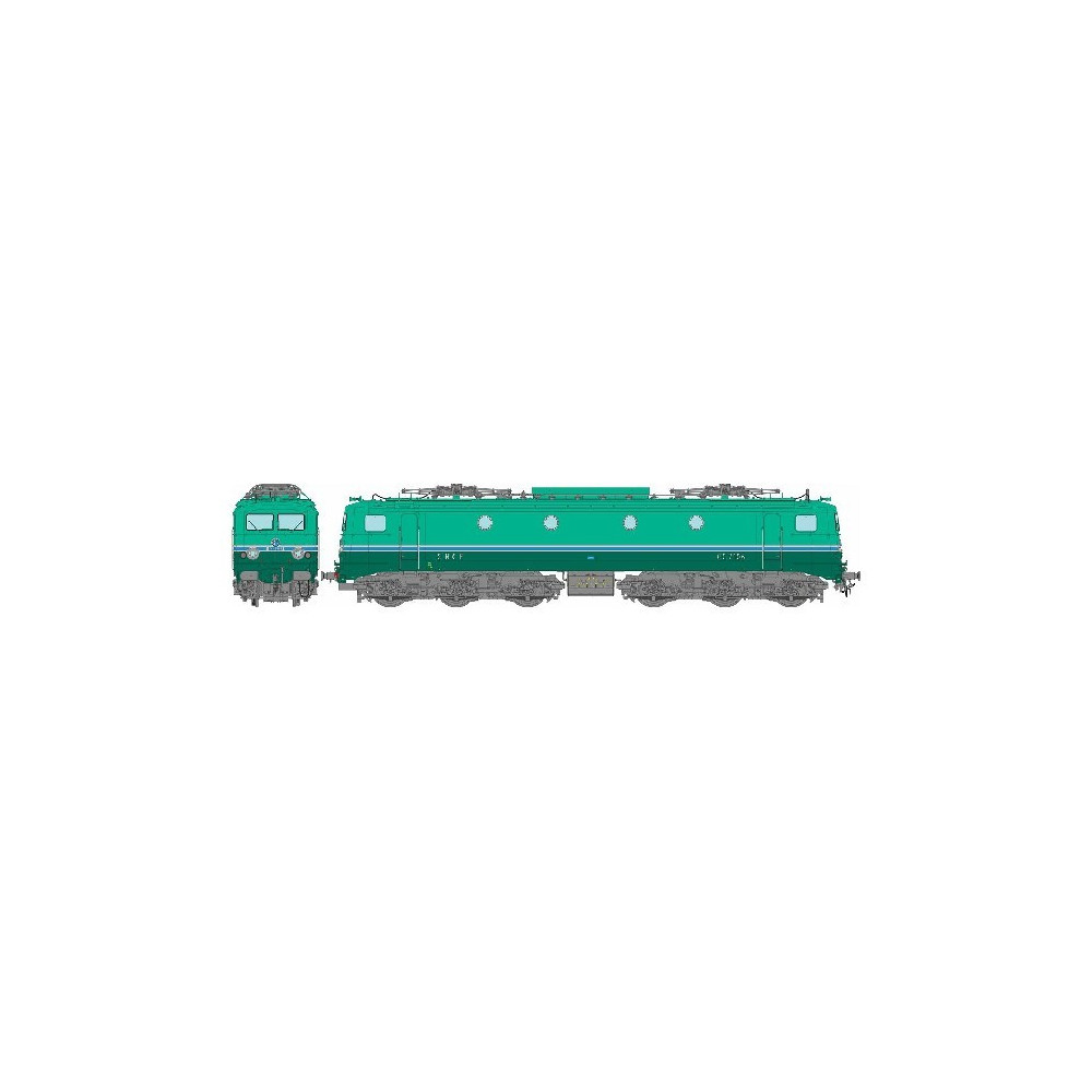 LOCOMOTIVE ELECTRIQUE CC7106, SNCF, HO, EpIV/V, PAR REE MODELES MB195