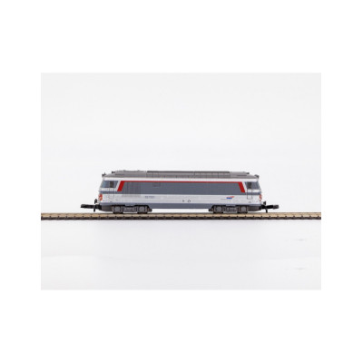 LOCOMOTIVE DIESEL BB 67619 MULTISERVICES SNCF ECHELLE Z PAR AZAR MODELS L01-MS2A