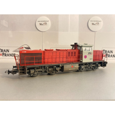 LOCOMOTIVE DIESEL G1206, BB61763, VFLI, HO, SUR BASE PIKO P97801, CREATION DE NOTRE ARTISAN