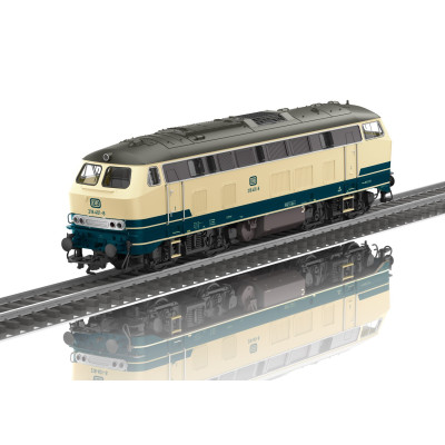 LOCOMOTIVE DIESEL SERIE 218 DE LA DB, DIGITALE SONORE PAR TRIX 22431