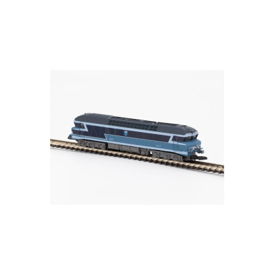 LOCOMOTIVE CC72000, LIVREE BLEU, DIESEL, ECHELLE Z, PAR AZAR MODELS L02-BL2D CC72024 DIGITAL