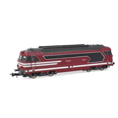 LOCOMOTIVE DIESEL BB258632, ROUGE, HO, HCT8702R-1