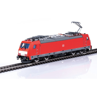 LOCOMOTIVE ELECTRIQUE SERIE 186, HO, EpVI, DB, PAR TRIX 25800