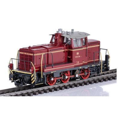 LOCOMOTIVE DIESEL V60 DE LA DB, HO, EpIII, PAR TRIX 25600