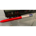 BIC 4-COLOR PEN WITH THE TRAINDEFRANCE NAME

4 BIC COLORS: BLACK, RED, BLUE, AND GREEN