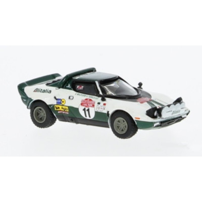 1 VOITURE LANCIA STRATOS HF ALITALIA, HO, BREKINA BRE29654