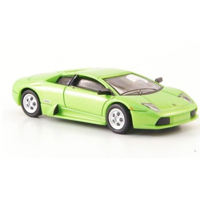 1 VOITURE LAMBORGHINI MURCIELAGO, VERT CLAIR METALLIQUE, HO, REFERENCE RIK38604 BREKINA