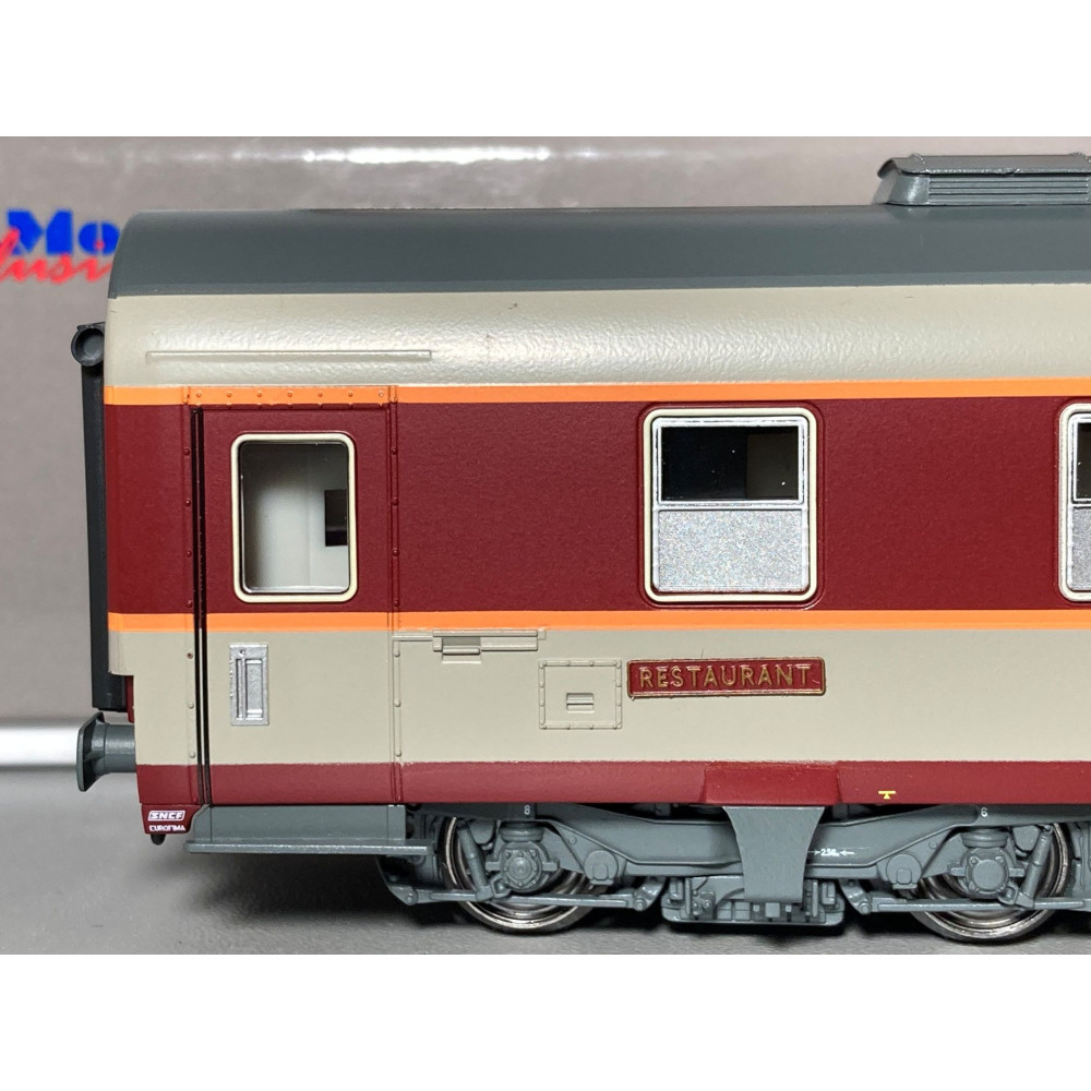 SET DE 3 VOITURES GRAND CONFORT SNCF ETENDARD PAR LS MODELS 40085AC