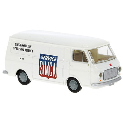 1 CAMIONETTE FIAT 238, SIMCA SERVICE, HO, BREKINA BRE34469