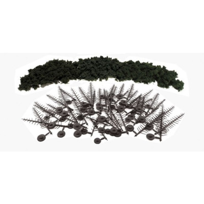 KIT FABRICATION DE 24 CONIFERES DE WOODLAND SCENICS WTR1113