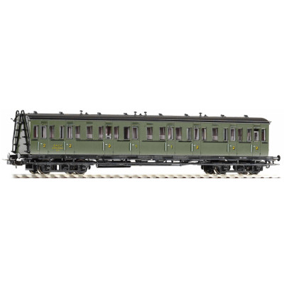 VOITURE A COMPARTIMENTS DE 1 ET 2CL, SNCF, HO, EpIII, PAR PIKO 53338