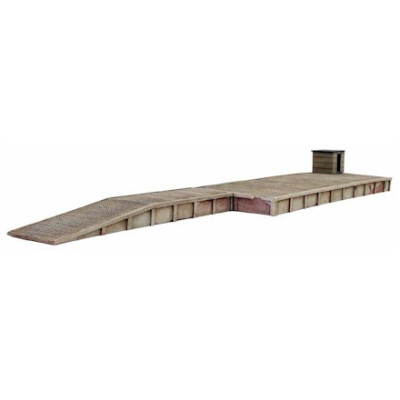 1 PLATEFORME DE QUAI, MAQUETTE A MONTER, HO, PAR ARTITEC 10.216