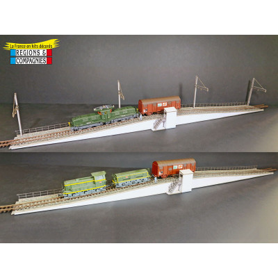 BUTTE DE TRIAGE, MAQUETTE A MONTER, HO, PAR REGIONS ET COMPAGNIES  HAL003