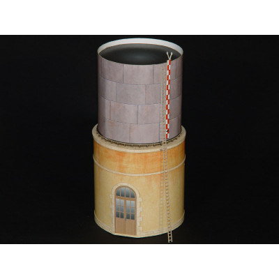 BATIMENT CHATEAU D'EAU OUEST, MAQUETTE A MONTER, HO, PAR REGIONS ET COMPAGNIES  DEP201