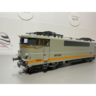 LOCOMOTIVE ELECTRIQUE BB9206, BETON, BORDEAUX, SNCF, HO, EpIV/V, LOGO BEFFARA PAR REE MODELES MB178
